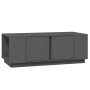 Grauer Couchtisch aus massivem Kiefernholz 110x50x40 cm von vidaXL, Couchtisch - Ref: Foro24-814431, Preis: 84,76 €, Rabatt: %