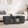 Grauer Couchtisch aus massivem Kiefernholz 110x50x40 cm von vidaXL, Couchtisch - Ref: Foro24-814431, Preis: 84,76 €, Rabatt: %