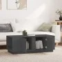 Mesa de centro de madera maciza de pino gris 110x50x40 cm de vidaXL, Mesas de centro - Ref: Foro24-814431, Precio: 84,76 €, D...