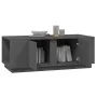 Mesa de centro de madera maciza de pino gris 110x50x40 cm de vidaXL, Mesas de centro - Ref: Foro24-814431, Precio: 84,76 €, D...
