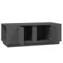 Mesa de centro de madera maciza de pino gris 110x50x40 cm de vidaXL, Mesas de centro - Ref: Foro24-814431, Precio: 84,76 €, D...