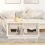 Couchtisch aus massivem weißem Kiefernholz, 80 x 50 x 40 cm von vidaXL, Couchtisch - Ref: Foro24-814435, Preis: 58,52 €, Raba...