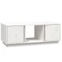Couchtisch aus massivem weißem Kiefernholz, 110 x 50 x 40 cm von vidaXL, Couchtisch - Ref: Foro24-814425, Preis: 88,64 €, Rab...