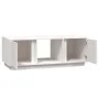 Couchtisch aus massivem weißem Kiefernholz, 110 x 50 x 40 cm von vidaXL, Couchtisch - Ref: Foro24-814425, Preis: 88,64 €, Rab...