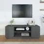 TV-Schrank aus massivem, grauem Kiefernholz, 110 x 35 x 40,5 cm von vidaXL, TV-Möbel - Ref: Foro24-814411, Preis: 66,99 €, Ra...
