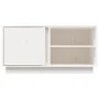TV-Ständer aus massivem Kiefernholz weiß 80x35x40,5 cm von vidaXL, TV-Möbel - Ref: Foro24-814465, Preis: 74,05 €, Rabatt: %