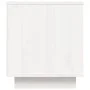 TV-Ständer aus massivem Kiefernholz weiß 80x35x40,5 cm von vidaXL, TV-Möbel - Ref: Foro24-814465, Preis: 74,05 €, Rabatt: %