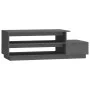 Mesa de centro madera maciza de pino gris 120x50x40,5 cm de vidaXL, Mesas de centro - Ref: Foro24-814416, Precio: 103,07 €, D...