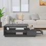 Couchtisch aus massivem grauem Kiefernholz, 120 x 50 x 40,5 cm von vidaXL, Couchtisch - Ref: Foro24-814416, Preis: 104,11 €, ...