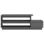 Mesa de centro madera maciza de pino gris 120x50x40,5 cm de vidaXL, Mesas de centro - Ref: Foro24-814416, Precio: 103,07 €, D...