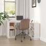 Schreibtisch aus massivem weißem Kiefernholz, 110 x 50 x 75 cm von vidaXL, Schreibtische - Ref: Foro24-814505, Preis: 178,70 ...