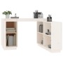 Schreibtisch aus massivem weißem Kiefernholz, 110 x 50 x 75 cm von vidaXL, Schreibtische - Ref: Foro24-814505, Preis: 178,70 ...