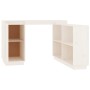 Schreibtisch aus massivem weißem Kiefernholz, 110 x 50 x 75 cm von vidaXL, Schreibtische - Ref: Foro24-814505, Preis: 178,70 ...