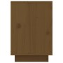 Mesita de noche madera maciza de pino marrón miel 50x34x50 cm de vidaXL, Mesitas de noche - Ref: Foro24-814485, Precio: 55,04...