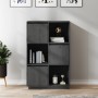 Tall sideboard in solid gray pine wood 74x35x117 cm by vidaXL, Sideboards - Ref: Foro24-814366, Price: 79,29 €, Discount: %