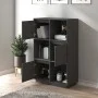 Tall sideboard in solid gray pine wood 74x35x117 cm by vidaXL, Sideboards - Ref: Foro24-814366, Price: 79,29 €, Discount: %