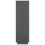 Tall sideboard in solid gray pine wood 74x35x117 cm by vidaXL, Sideboards - Ref: Foro24-814366, Price: 79,29 €, Discount: %