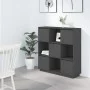 Tall sideboard in solid gray pine wood 110.5x35x117 cm by vidaXL, Sideboards - Ref: Foro24-814371, Price: 127,87 €, Discount: %
