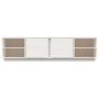 TV-Schrank aus massivem weißem Kiefernholz, 156 x 40 x 40 cm von vidaXL, TV-Möbel - Ref: Foro24-814455, Preis: 118,56 €, Raba...