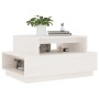 Couchtisch Massivholz Kiefer weiß 80x55x40,5 cm von vidaXL, Couchtisch - Ref: Foro24-814515, Preis: 92,24 €, Rabatt: %