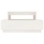 Couchtisch Massivholz Kiefer weiß 80x55x40,5 cm von vidaXL, Couchtisch - Ref: Foro24-814515, Preis: 91,20 €, Rabatt: %