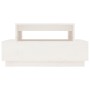 Couchtisch Massivholz Kiefer weiß 80x55x40,5 cm von vidaXL, Couchtisch - Ref: Foro24-814515, Preis: 92,24 €, Rabatt: %