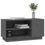 TV-Ständer aus massivem Kiefernholz grau 80x35x40,5 cm von vidaXL, TV-Möbel - Ref: Foro24-814406, Preis: 51,95 €, Rabatt: %