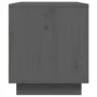 TV-Ständer aus massivem Kiefernholz grau 80x35x40,5 cm von vidaXL, TV-Möbel - Ref: Foro24-814406, Preis: 51,95 €, Rabatt: %