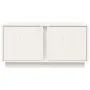 TV-Schrank aus massivem weißem Kiefernholz 80x35x40,5 cm von vidaXL, TV-Möbel - Ref: Foro24-814470, Preis: 53,43 €, Rabatt: %