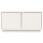 TV-Schrank aus massivem weißem Kiefernholz 80x35x40,5 cm von vidaXL, TV-Möbel - Ref: Foro24-814470, Preis: 53,78 €, Rabatt: %