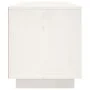 TV-Schrank aus massivem weißem Kiefernholz 80x35x40,5 cm von vidaXL, TV-Möbel - Ref: Foro24-814470, Preis: 53,43 €, Rabatt: %