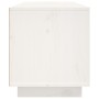 TV-Schrank aus massivem weißem Kiefernholz 80x35x40,5 cm von vidaXL, TV-Möbel - Ref: Foro24-814470, Preis: 53,78 €, Rabatt: %