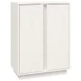 Anrichte aus weißem Kiefer-Massivholz 60x35x80 cm von vidaXL, Sideboards - Ref: Foro24-814490, Preis: 89,65 €, Rabatt: %