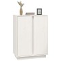 Anrichte aus weißem Kiefer-Massivholz 60x35x80 cm von vidaXL, Sideboards - Ref: Foro24-814490, Preis: 90,76 €, Rabatt: %