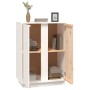 Anrichte aus weißem Kiefer-Massivholz 60x35x80 cm von vidaXL, Sideboards - Ref: Foro24-814490, Preis: 90,76 €, Rabatt: %