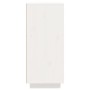 Anrichte aus weißem Kiefer-Massivholz 60x35x80 cm von vidaXL, Sideboards - Ref: Foro24-814490, Preis: 90,76 €, Rabatt: %
