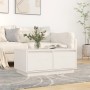 Couchtisch aus massivem weißem Kiefernholz, 80 x 50 x 35 cm von vidaXL, Couchtisch - Ref: Foro24-814440, Preis: 86,21 €, Raba...