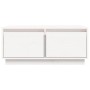 Couchtisch aus massivem weißem Kiefernholz, 80 x 50 x 35 cm von vidaXL, Couchtisch - Ref: Foro24-814440, Preis: 86,21 €, Raba...