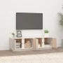 Massiver TV-Schrank aus weißem Kiefernholz, 140 x 40 x 40 cm von vidaXL, TV-Möbel - Ref: Foro24-814460, Preis: 127,29 €, Raba...