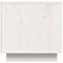 Mueble de TV madera maciza de pino blanco 140x40x40 cm de vidaXL, Muebles TV - Ref: Foro24-814460, Precio: 129,57 €, Descuent...