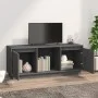 Grauer TV-Schrank aus massivem Kiefernholz, 110,5 x 35 x 44 cm von vidaXL, TV-Möbel - Ref: Foro24-814341, Preis: 79,53 €, Rab...