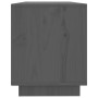 Grauer TV-Schrank aus massivem Kiefernholz, 110,5 x 35 x 44 cm von vidaXL, TV-Möbel - Ref: Foro24-814341, Preis: 80,59 €, Rab...