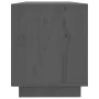 Grauer TV-Schrank aus massivem Kiefernholz, 110,5 x 35 x 44 cm von vidaXL, TV-Möbel - Ref: Foro24-814341, Preis: 79,53 €, Rab...
