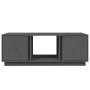 Couchtisch aus massivem grauem Kiefernholz, 110 x 50 x 40 cm von vidaXL, Couchtisch - Ref: Foro24-814426, Preis: 82,03 €, Rab...