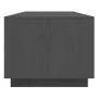 Couchtisch aus massivem grauem Kiefernholz, 110 x 50 x 40 cm von vidaXL, Couchtisch - Ref: Foro24-814426, Preis: 82,03 €, Rab...
