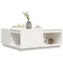 Couchtisch Massivholz Kiefer weiß 100x101x40,5 cm von vidaXL, Couchtisch - Ref: Foro24-814520, Preis: 161,24 €, Rabatt: %