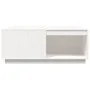 Couchtisch Massivholz Kiefer weiß 100x101x40,5 cm von vidaXL, Couchtisch - Ref: Foro24-814520, Preis: 159,41 €, Rabatt: %