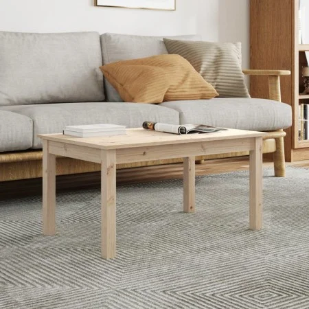 Solid pine wood coffee table 80x50x40 cm by vidaXL, Coffee table - Ref: Foro24-814279, Price: 47,02 €, Discount: %