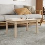 Solid pine wood coffee table 80x50x40 cm by vidaXL, Coffee table - Ref: Foro24-814279, Price: 47,65 €, Discount: %