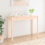 Solid pine wood console table 110x40x75 cm by vidaXL, Side tables - Ref: Foro24-814239, Price: 55,78 €, Discount: %